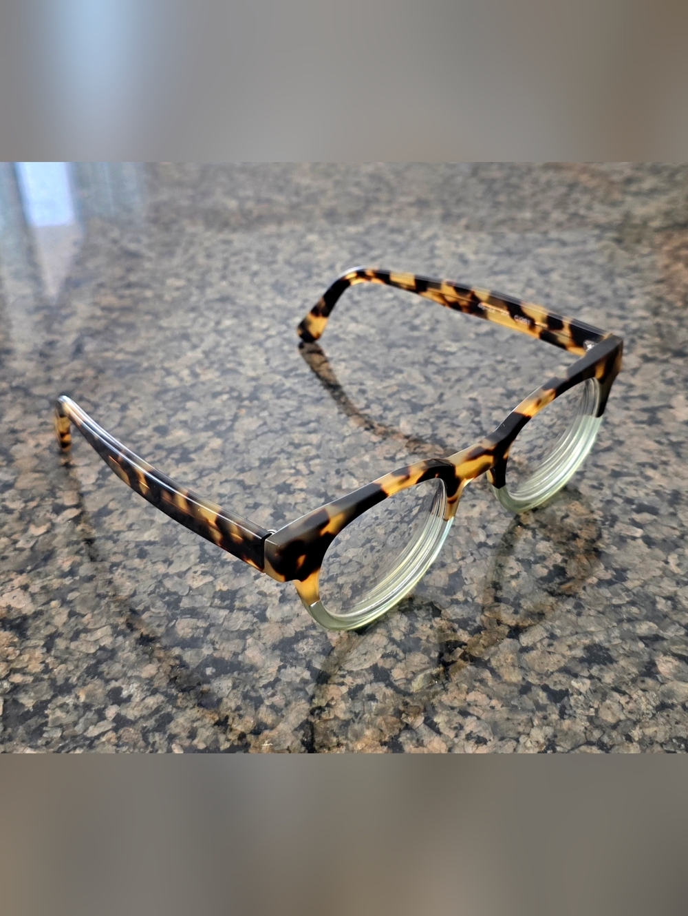 SEE 1220 Eyewear Eyeglasses glasses Tortoise Ombre fade Frames only Germany Hand